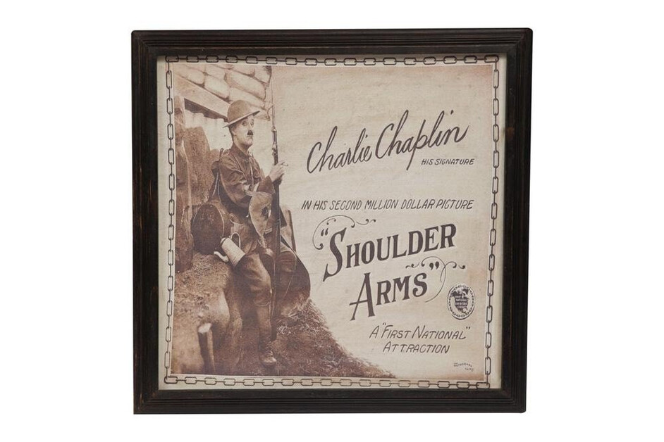 Настенный декор Secret De Maison CHAPLIN ( mod. M-6685 ) дерево манго/ткань, 78*4*76