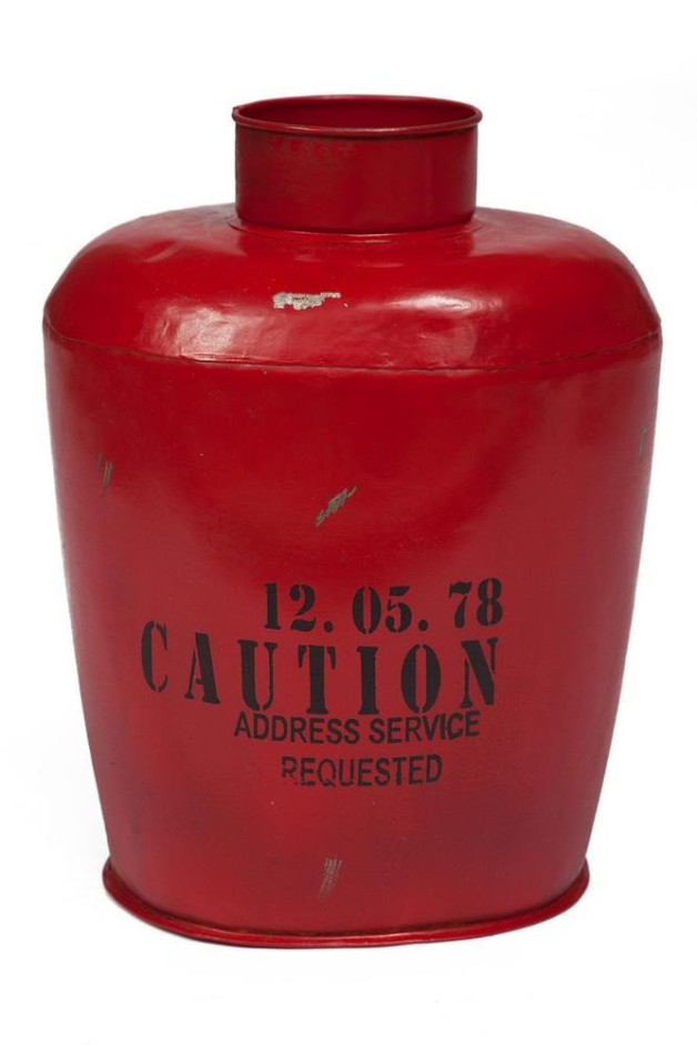 Ваза Secret De Maison FIRE ( mod. M-3078 ) металл, 33*30*42, красный