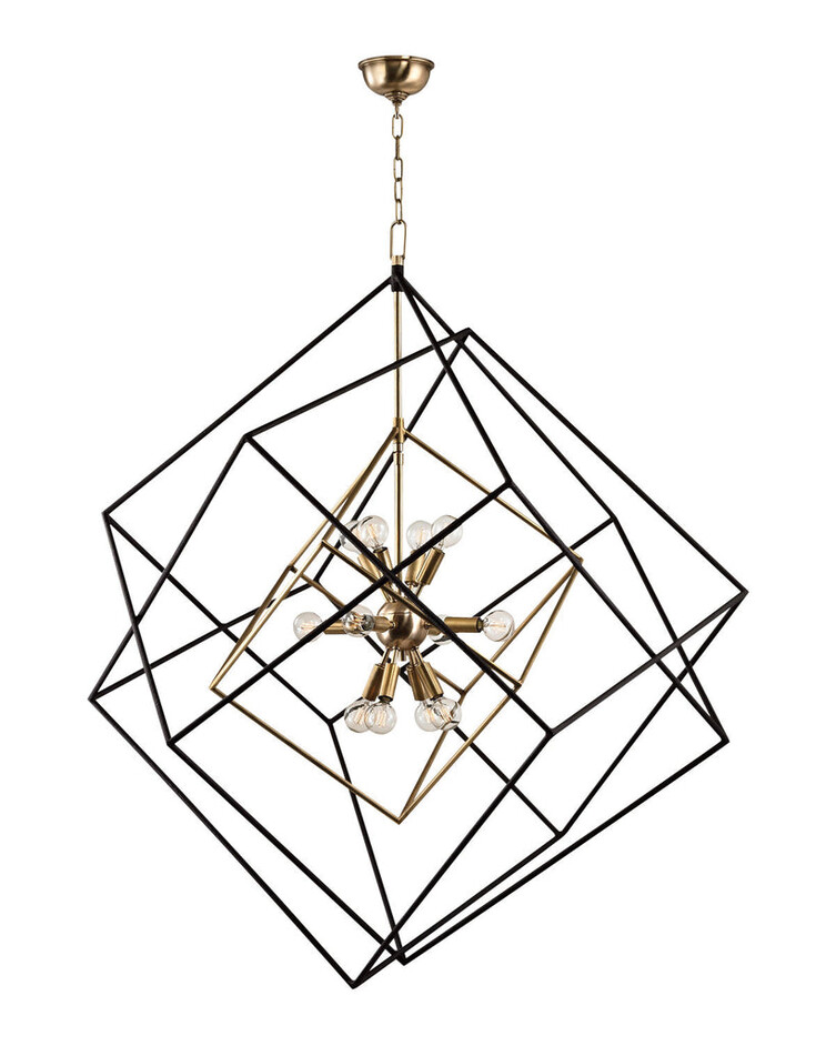 Люстра Secret de Maison Torston black/gold, 92 х 150 х 65, JJ10508-9D