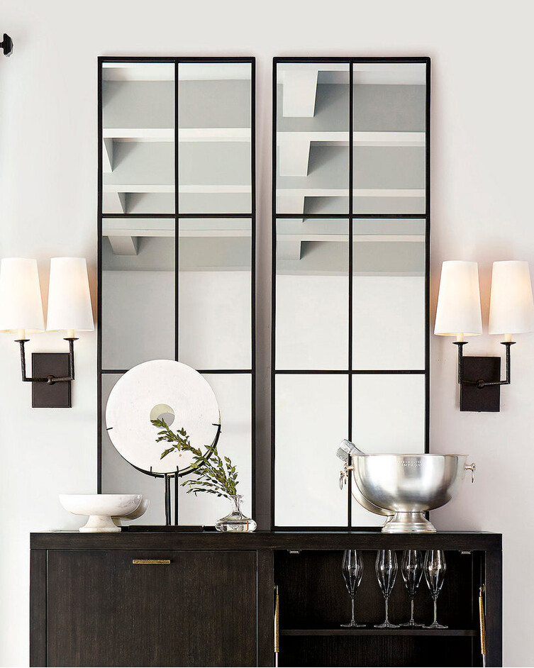 Зеркало Secret de Maison Bruster black, 150 х 50 x 2.5, LHMF19