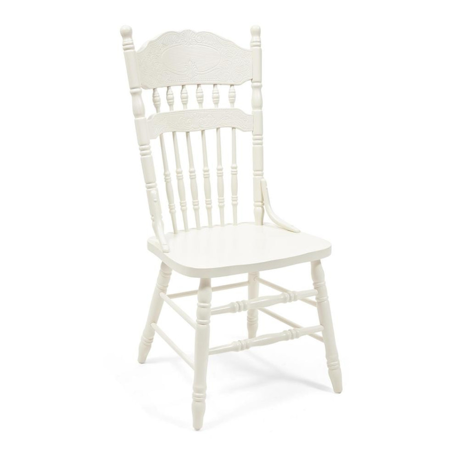 Стул Stamford -S- (828-S) дерево, 52*45*106, ivory white