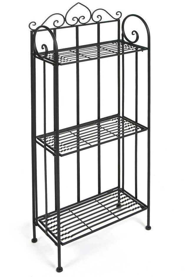 Этажерка Secret De Maison 004 стальной сплав, 42х20х108см, черный