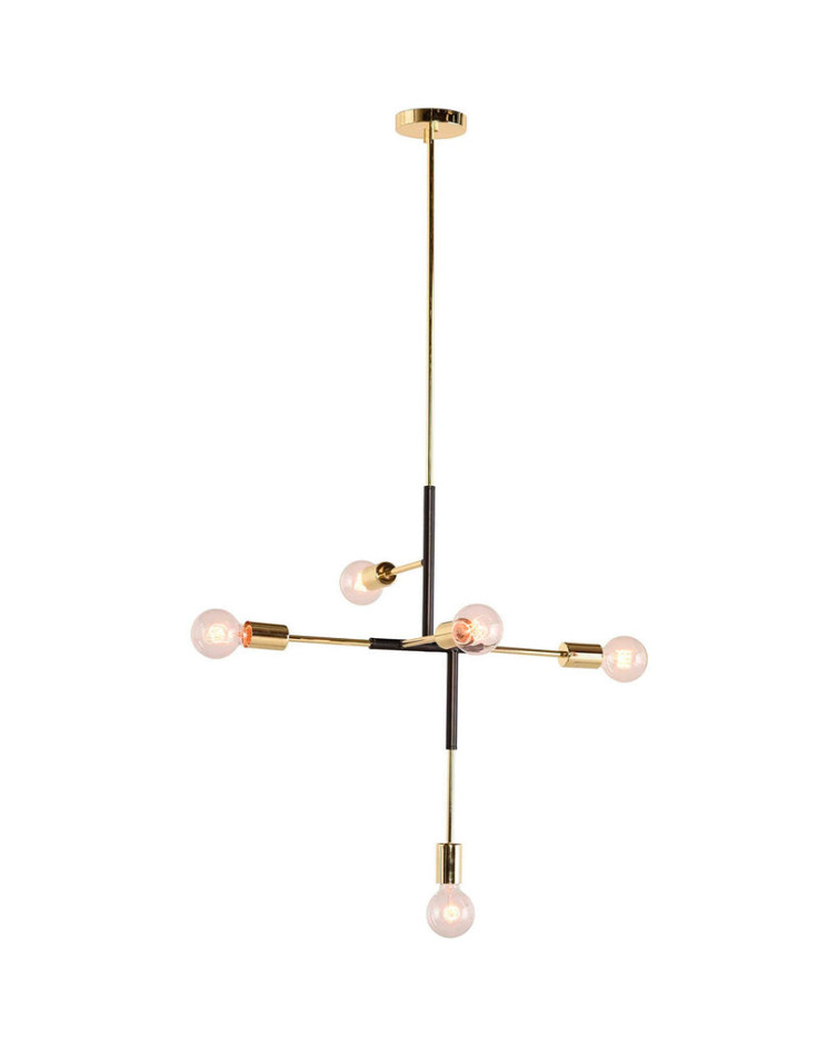 Люстра Secret de Maison Xendrick black/gold, 65 x 62 x 62,  JJ10666-5D