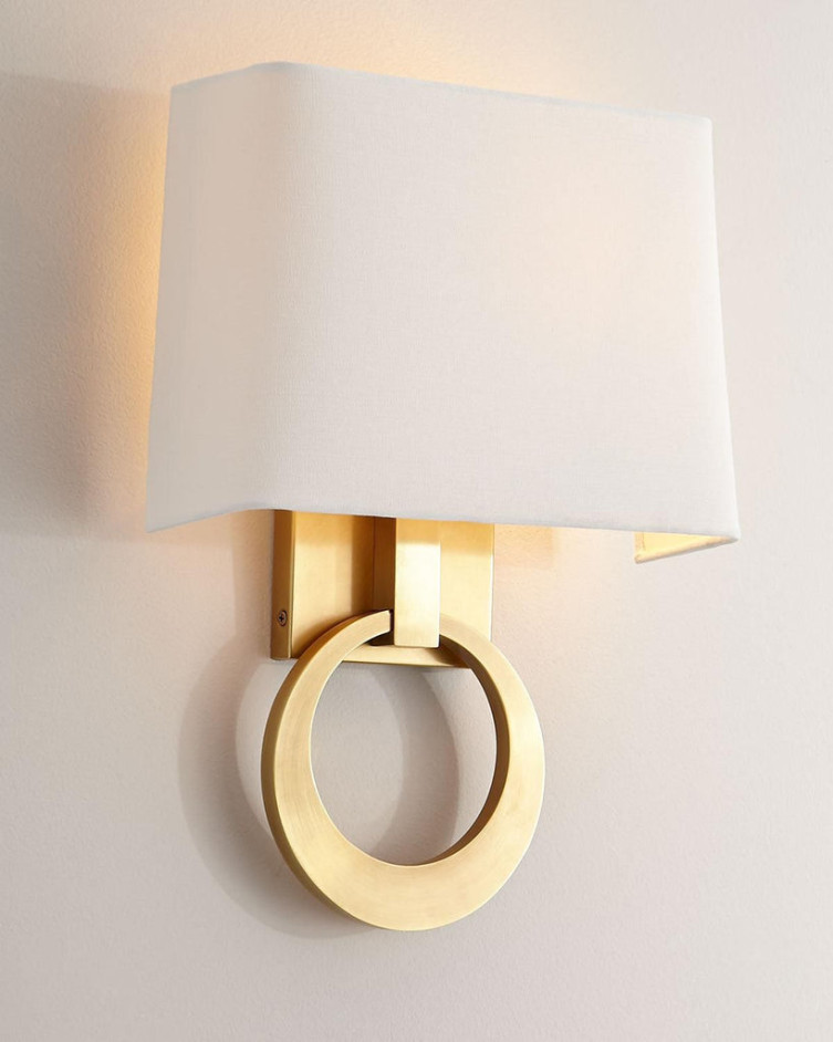 Бра в виде кольца Secret de Maison Abbot brass, 43.75 х 30 x 10,  JJ10619-1TA