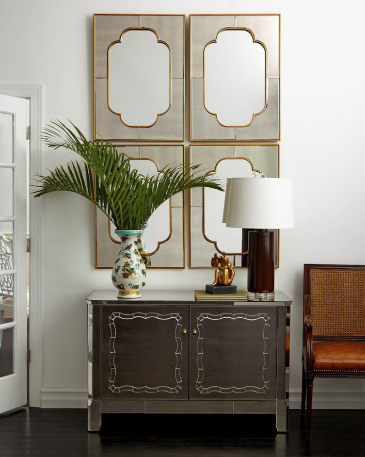 Настенное зеркало Secret de Maison Patricia silver/copper, 81 х 59 х 3, LHVM893RJ