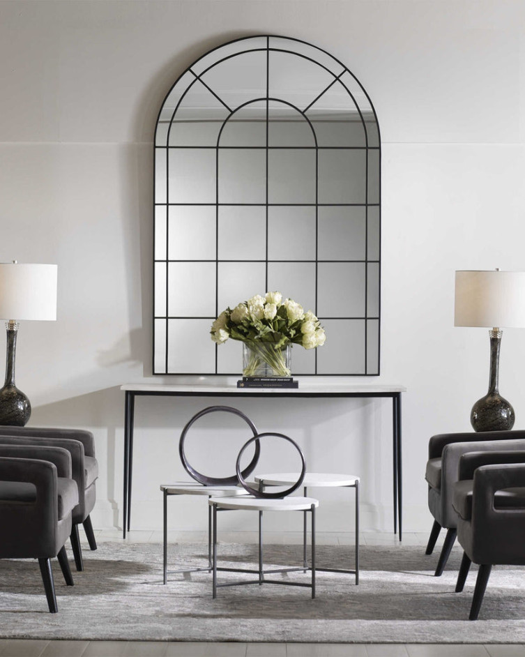 Напольное зеркало Secret de Maison Bishop black,  182 x 121x 1.9,  LHDFM5480-1RJ