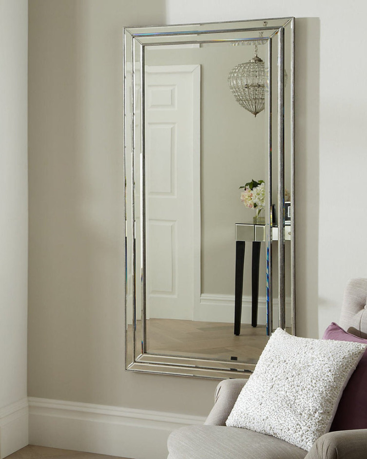 Напольное зеркало Secret de Maison Anri silver, 190 х 100 х 4, LHVM09S