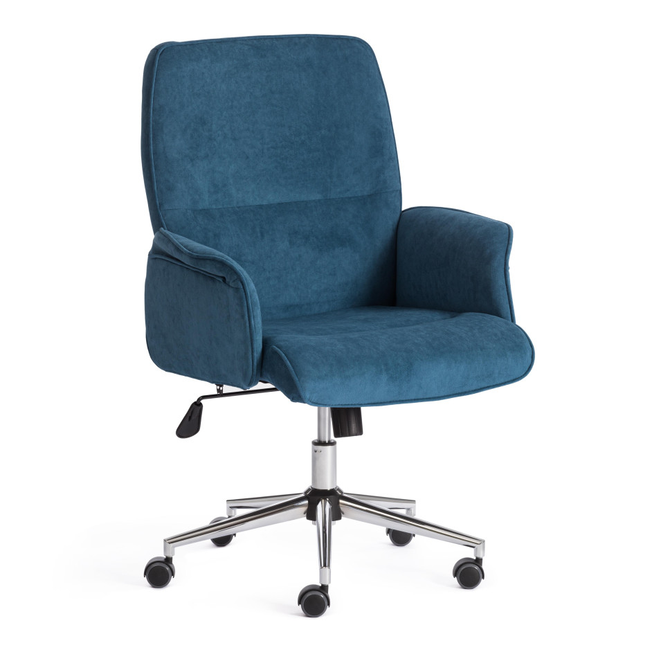Кресло YORK флок , синий, 32