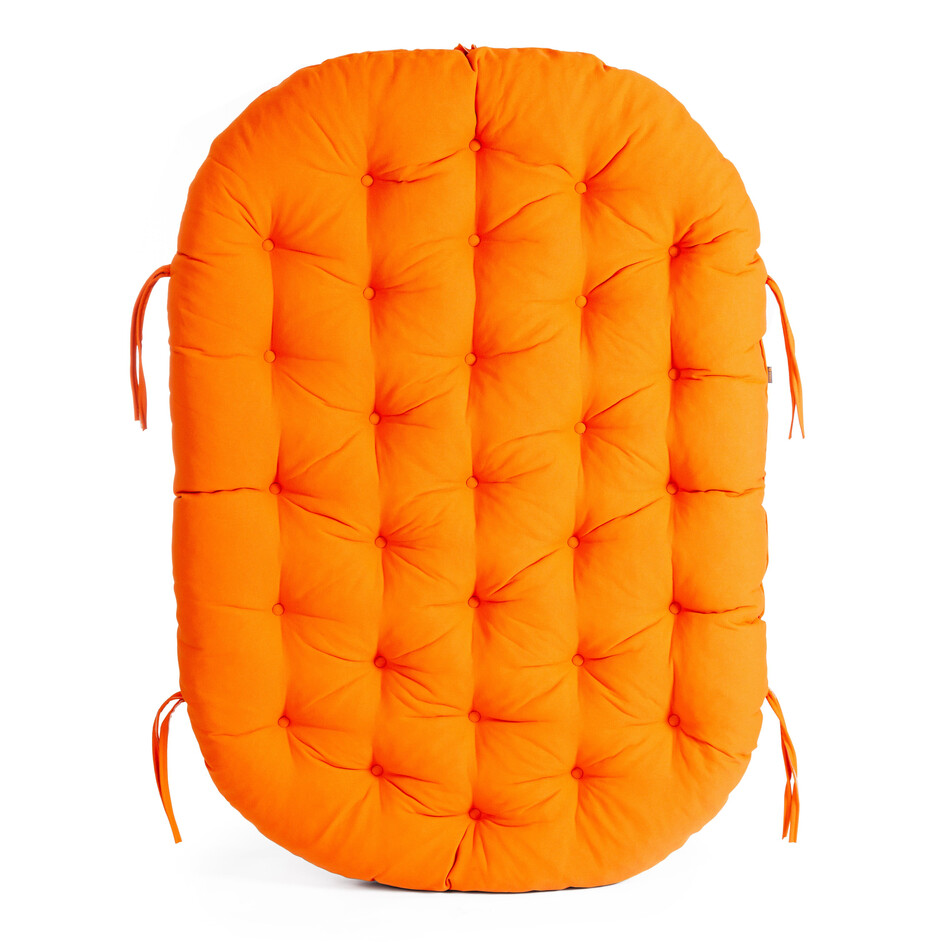 23/02 Матрац для дивана Mamasan/Мамасан подушка 182х119х15 см, ткань, оранжевый, С 23