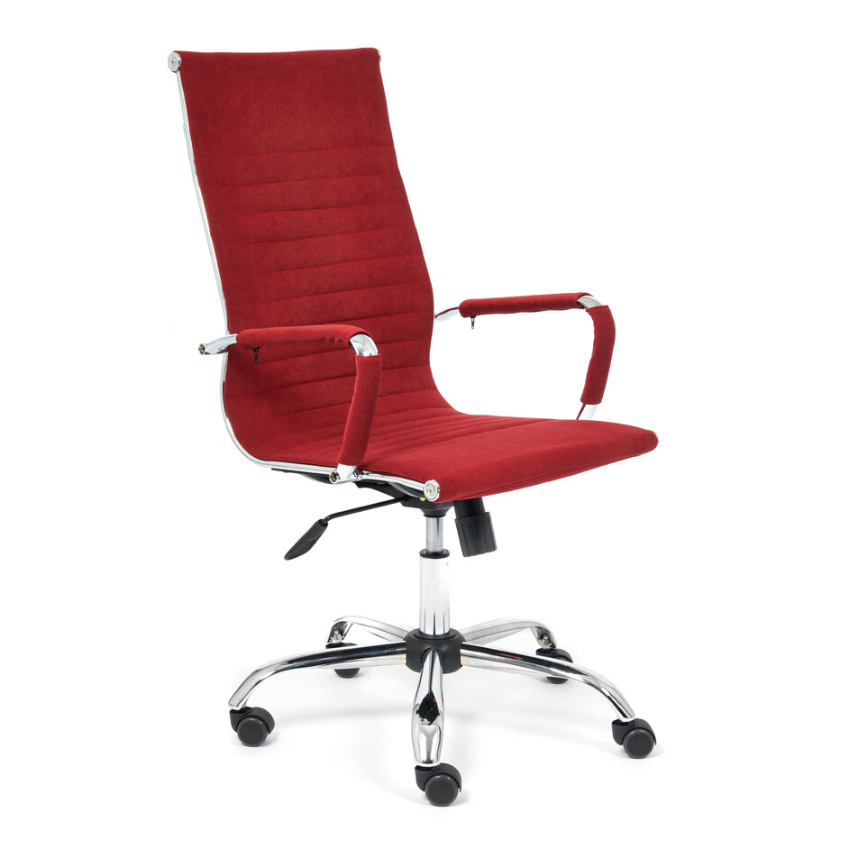 Кресло URBAN флок , бордовый, 10