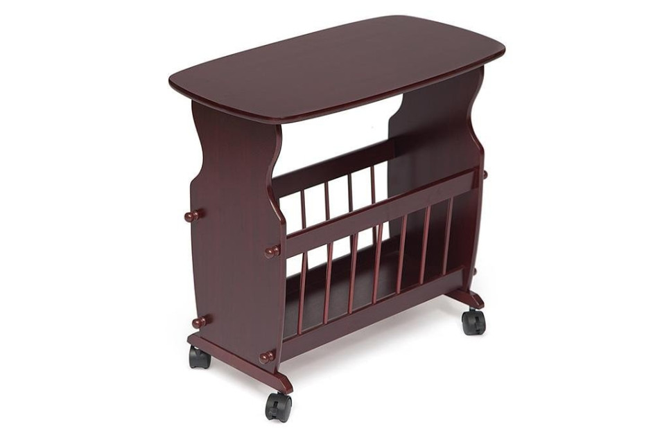 Журнальный столик с газетницей SR-0939-3 дерево, 61*33*56см, Вишня (Cherry)