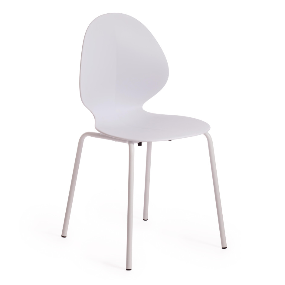 Стул EBAY (mod 03) / 1 шт. в упаковке металл/пластик, 52x46x83.5, белый