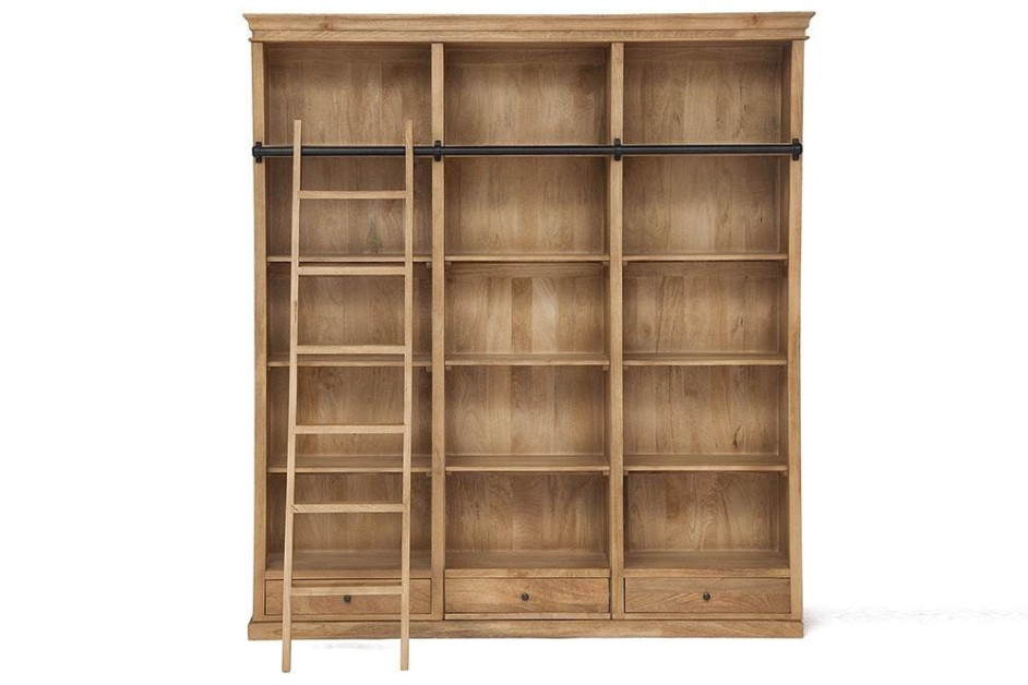 Библиотека Secret De Maison ACADEMY дерево манго, 210х190х40см, Natural (натуральный)_5