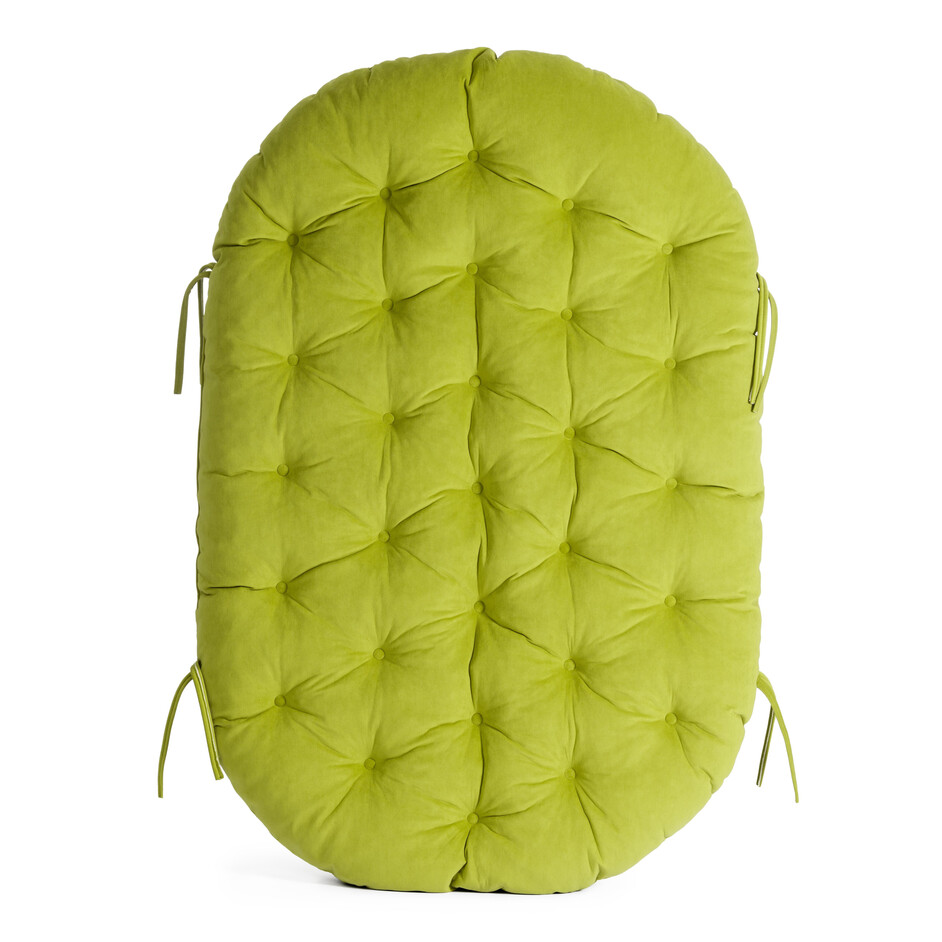 23/02 Матрац для дивана Mamasan/Мамасан подушка 182х119х15 см, флок , олива, 23