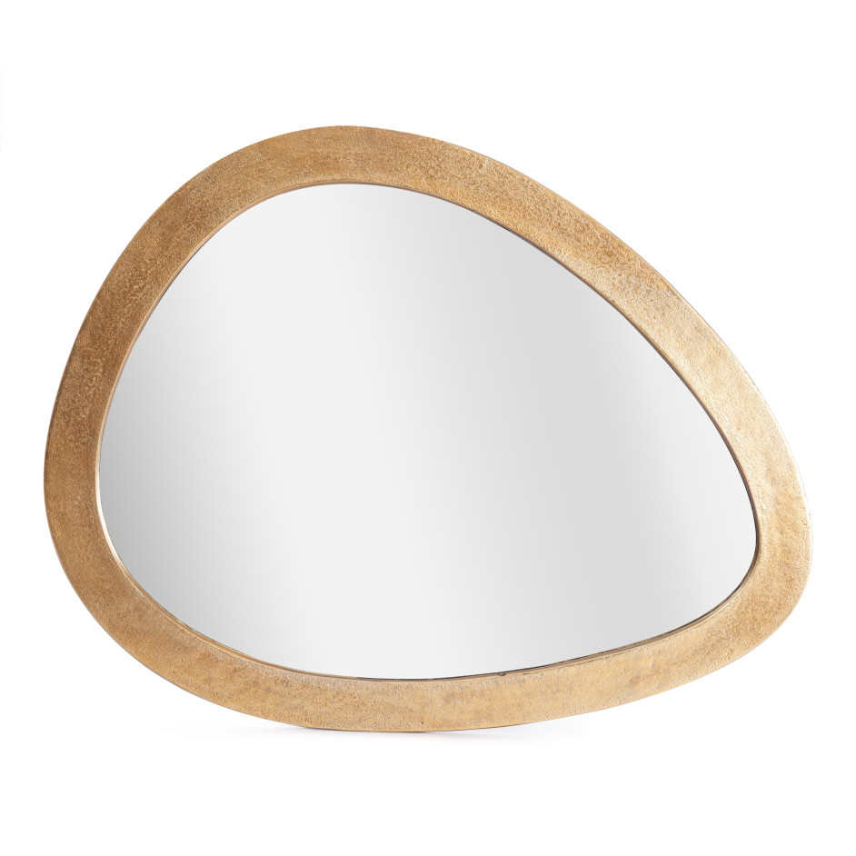 Зеркало Secret De Maison EGG ( mod. LS-0167 ) металл: аллюминий, стекло, мдф,  78 х 61 х 5 см, золотой