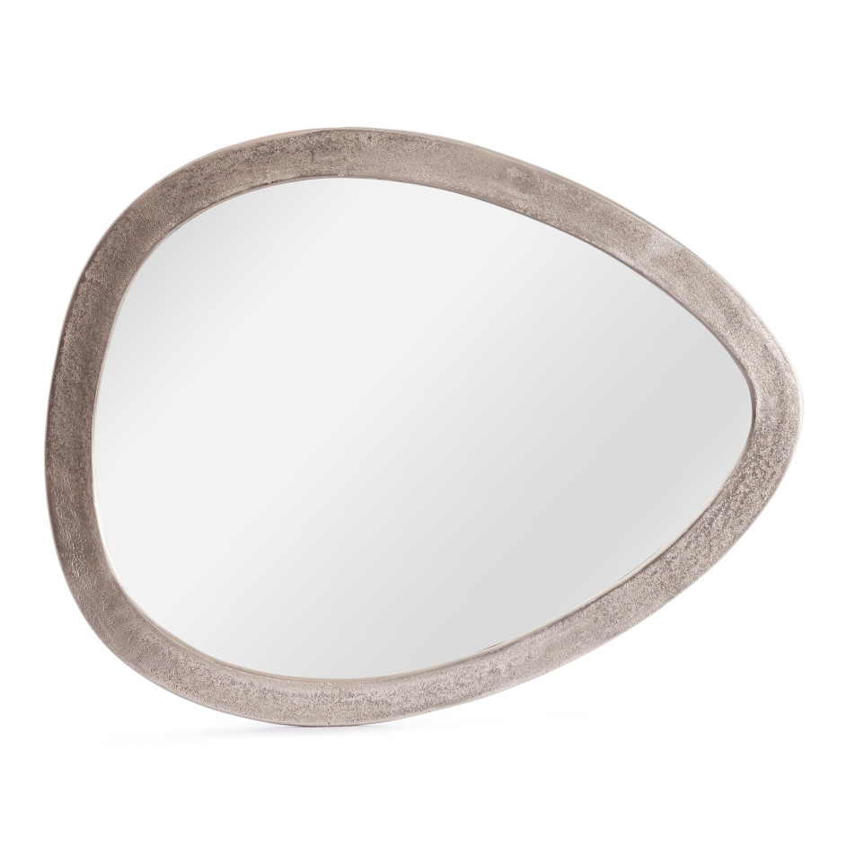 Зеркало Secret De Maison EGG ( mod. LS-0168 ) металл: аллюминий, стекло, мдф, 68 х 54 х 5 см, серебряный