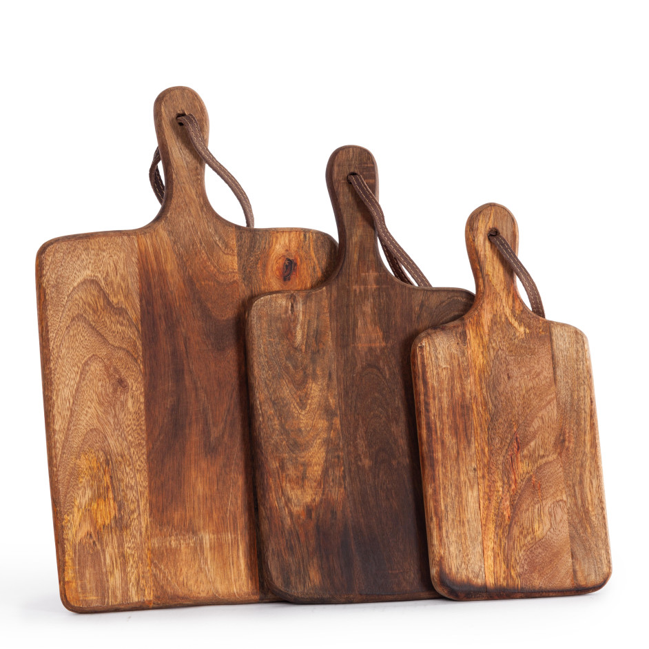 Набор разделочных досок Secret De Maison LORENA ( mod. LS-0252 ) дерево манго, 42 х 25 см , 37 х 20 см, 32 х 15 см, коричневый