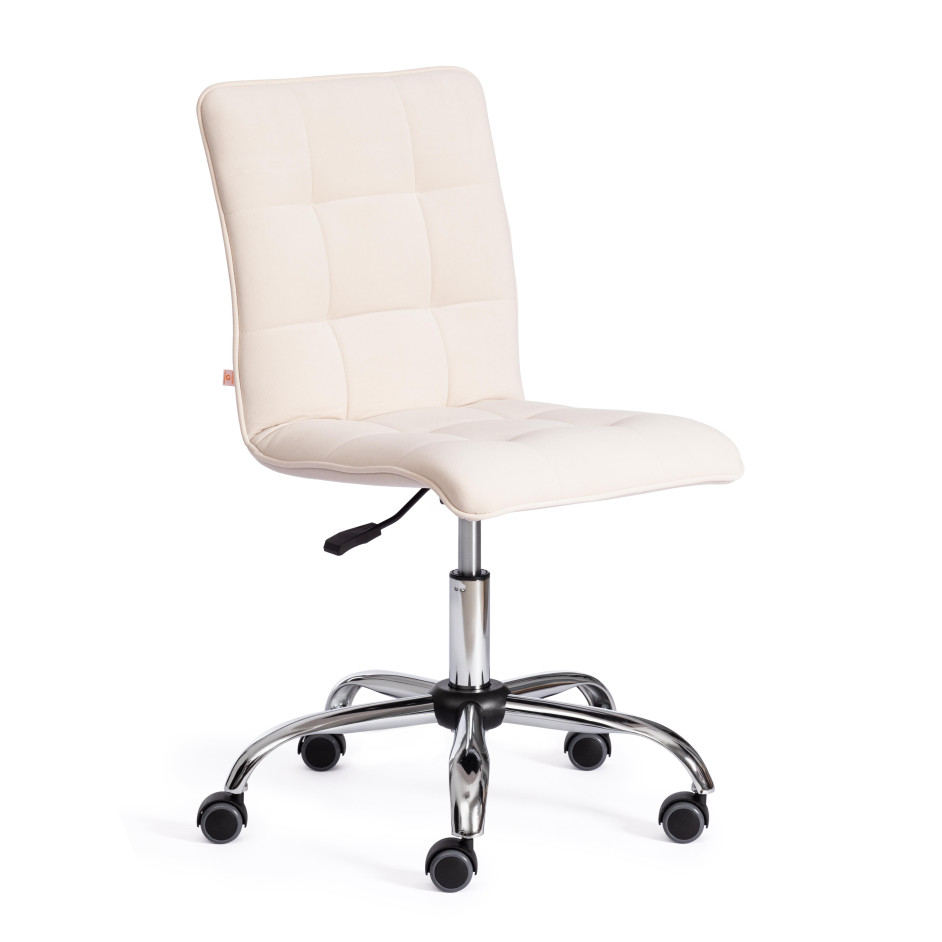 Кресло ZERO CC флок , молочный, 4