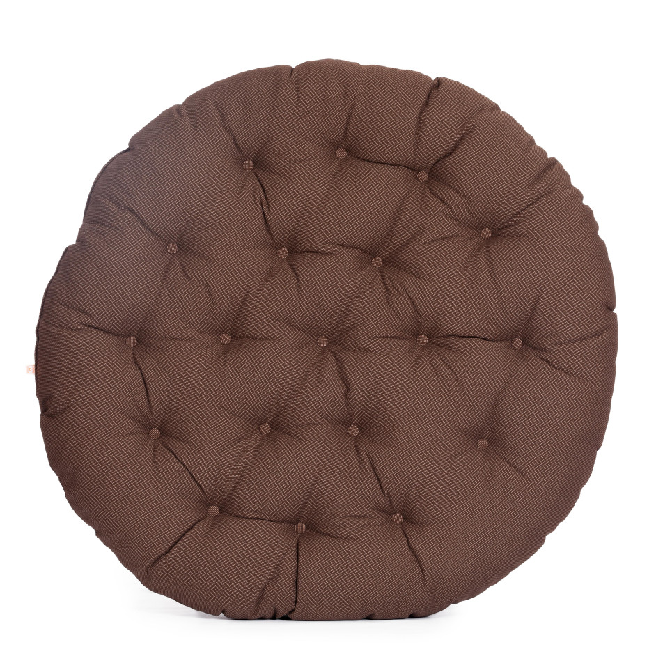 23/01 Матрац для кресла "Папасан" ткань, коричневый, C 26