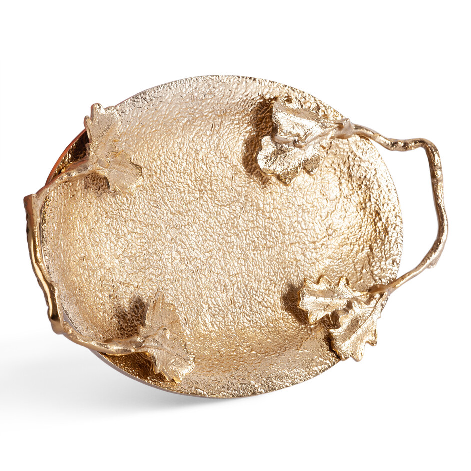 Поднос Secret De Maison MAPLE2 ( mod. 9586 ) алюминиевый сплав, 34x17x5,5 см, золото/gold
