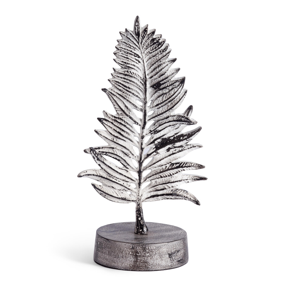 Декор Secret De Maison LEAF6 ( mod. 9765 ) алюминиевый сплав, 14x10,5x27,5 см, платина/antique plating