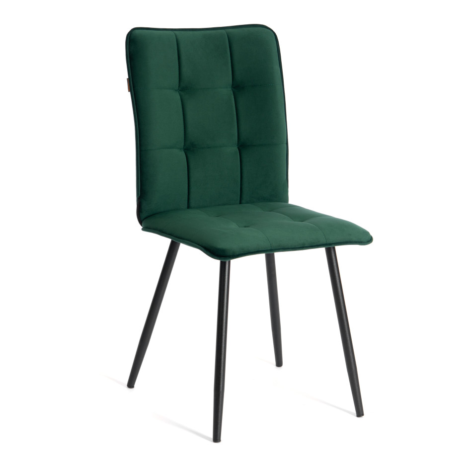 Стул обеденный Bari LT, велюр, Deep Forest (изумруд), 41х55х89 см