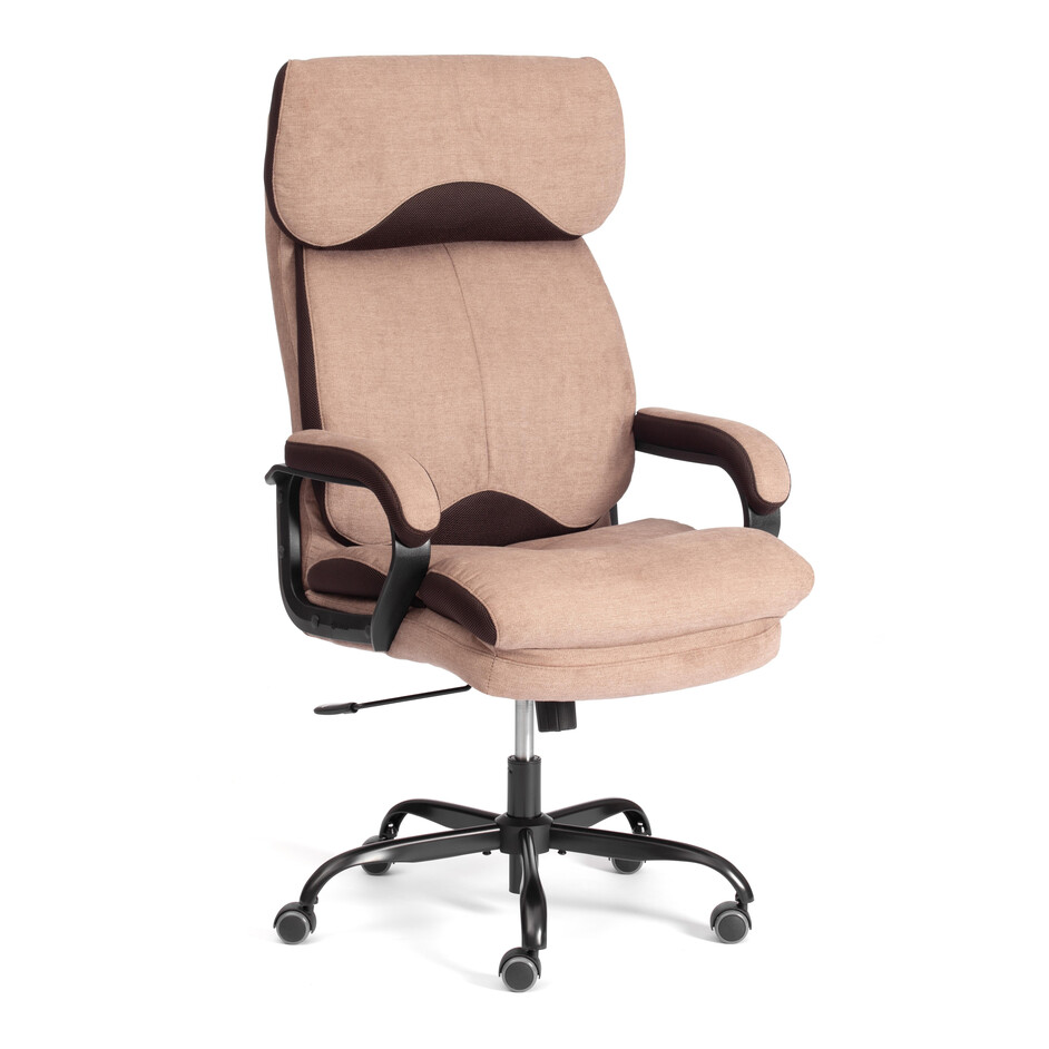 Кресло Duke metal BL ткань, светло-коричневый, KUB 03/TW-24, 58х45х126 см