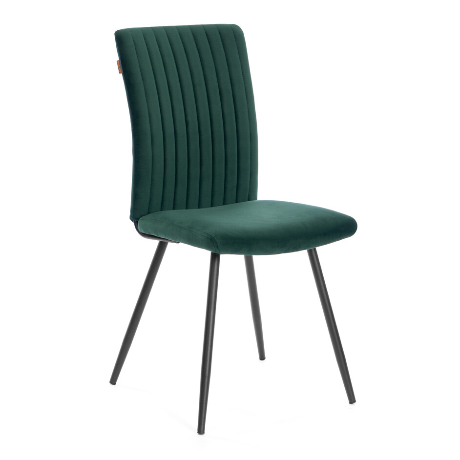 Стул обеденный Monte Carlo/Монте Карло Тренд, велюр, изумрудный, 49х51х93см