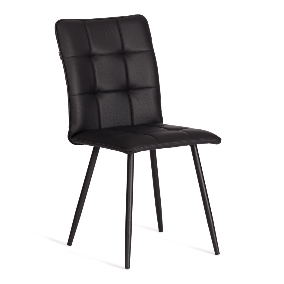 Стул обеденный Bari (2 шт. в упаковке) LT, экокожа , черная, 41х55х89 см