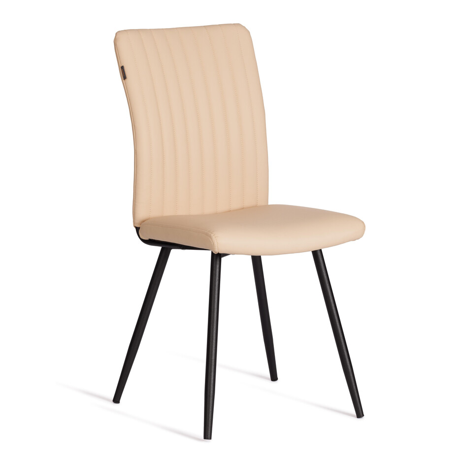 Стул обеденный Monte Carlo   TREND, экокожа , бежевая, 49х51х93 см