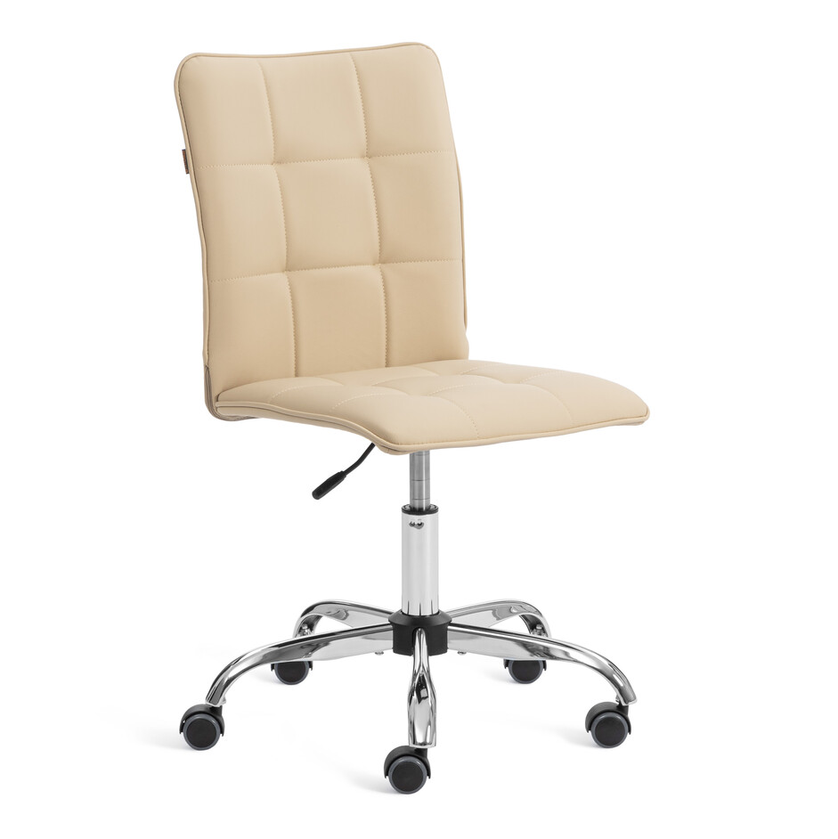 Кресло ONE кож/зам, бежевый, 36-34