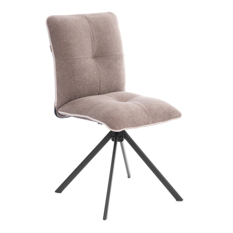 Стул обеденный Sweet/Свит КЗ, опора 360, букле, латте-корица стелла