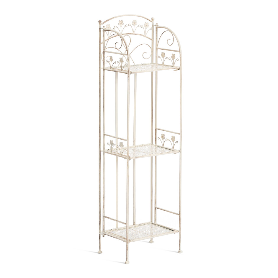 Этажерка Secret de Maison Эмма/Emma металл, античный белый, 33х24х114 см