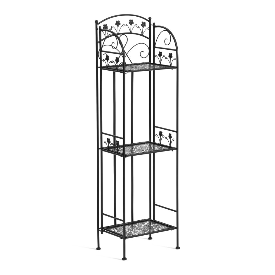 Этажерка Secret de Maison Эмма/Emma металл, черный, 33х24х114 см