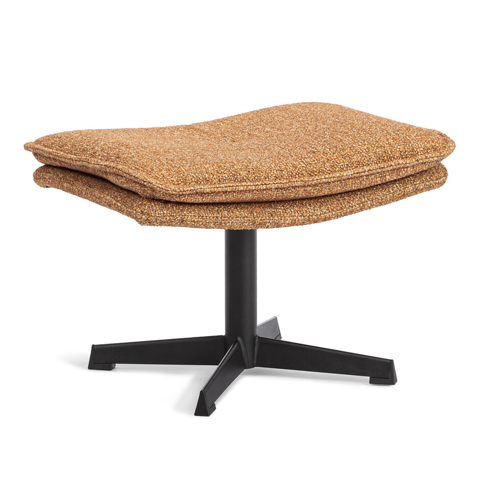 Пуф Космо/Cosmo велюр/букле, vt шейп горчичный