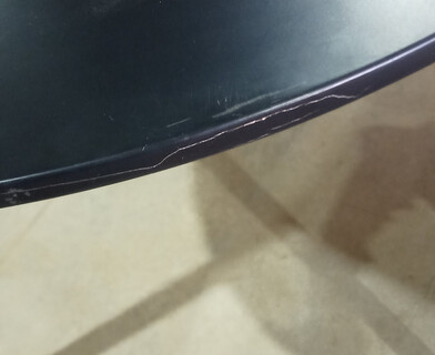 Стол обеденный Марс/Mars (мод.T1004) МДФ/дерево, черный/натуральный, 80х80х75см