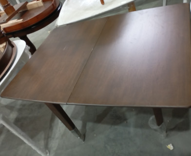 Стол TEMPIO (mod. F-SR3220VD W4) дерево гевея/мдф, 52.5x80(80x105)x76см, walnut (орех)