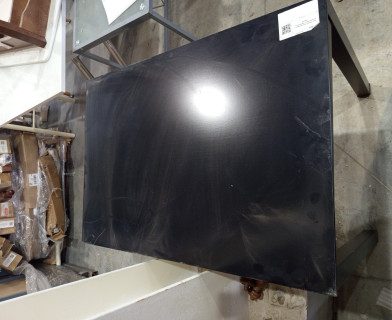 Стол VALIO ( mod. DT1165-1 ) металл/стекло, 100*70*75 см, черный