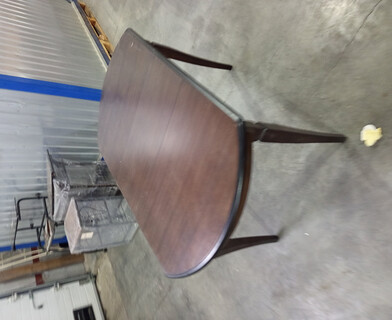 Стол раскладной Модена/Modena (MD-T4EX) дерево гевея/МДФ, 100+29х75х75см, слоновая кость 2-5