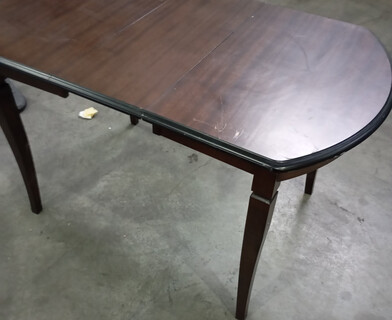 Стол раскладной Модена/Modena (MD-T4EX) дерево гевея/МДФ, 100+29х75х75см, тобако