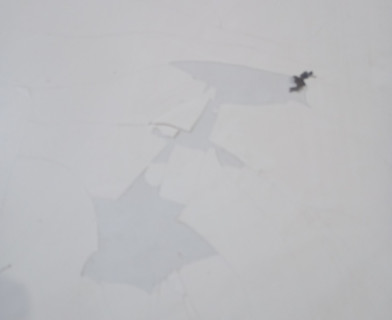 Стол TULIP (mod. 011) металл, мдф, белый, D90х75 см