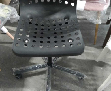 Офисное кресло SKALBERG OFFICE (mod. C-084-B) / 1 шт. в упаковке металл/пластик, Black (черный)
