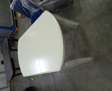 Стол раскладной Модена/Modena (MD-T4EX) дерево гевея/МДФ, 100+29х75х75см, слоновая кость 2-5