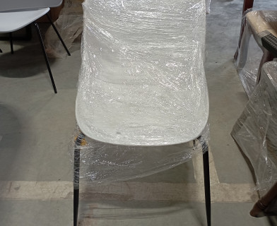 Стул Beetle Chair (mod.70) металл/пластик, 46*57,5*86см, белый