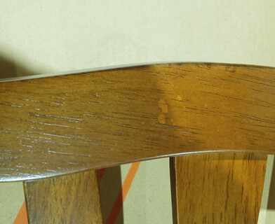 Стул CT 8162 дерево гевея, 52х42х94см, тёмный дуб