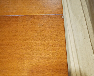 Стол обеденный раскладной Павильон/Pavillion МДФ/бук, 80х120+40х75см, коричневый