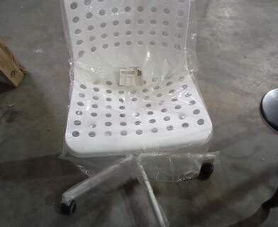 Офисное кресло Skalberg Office/Скалберг Офис (мод. C-084-B) / 1 шт. в упаковке металл/пластик, White (белый)