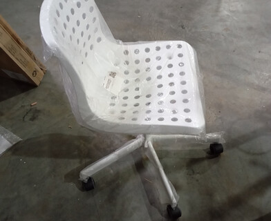 Офисное кресло Skalberg Office/Скалберг Офис (мод. C-084-B) / 1 шт. в упаковке металл/пластик, White (белый)