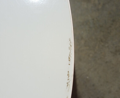 Стол обеденный раскладной Боско/Bosco МДФ/бук, 120+30х80см, белый/натуральный бук