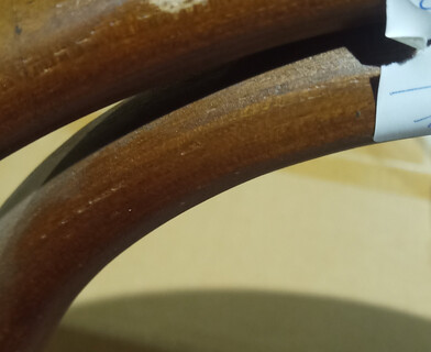 Стул Тонет Классик Чаир/Thonet Classic Chair (мод.CB2345) дерево вяз, 43х49х88,5, темный орех №5